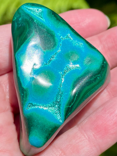 Beautiful Malachite in Chrysocolla from Africa - Morganna’s Treasures