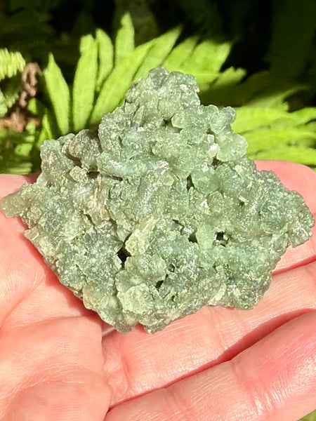 Prehnite with Epidote Cluster