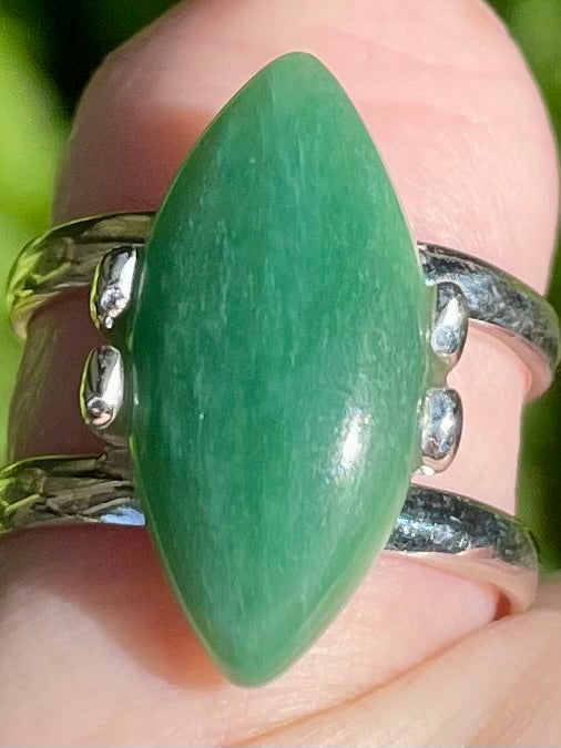 Green Onyx Ring Size 7.5 - Morganna’s Treasures 