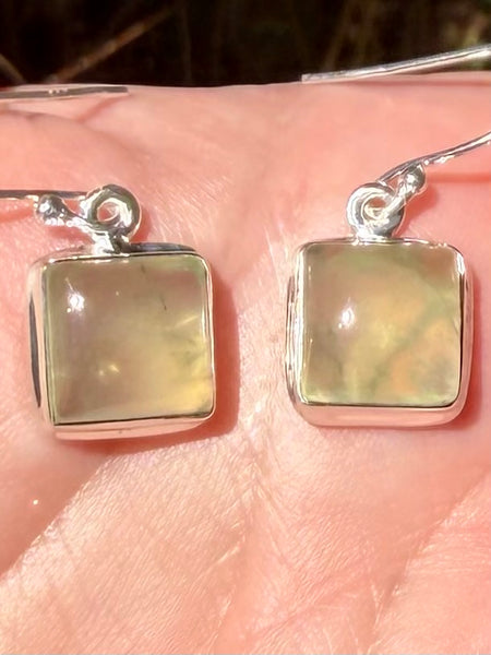 Prehnite Earrings - Morganna’s Treasures