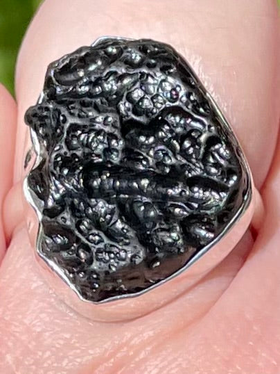 Tektite Ring Size 7.5 - Morganna’s Treasures 