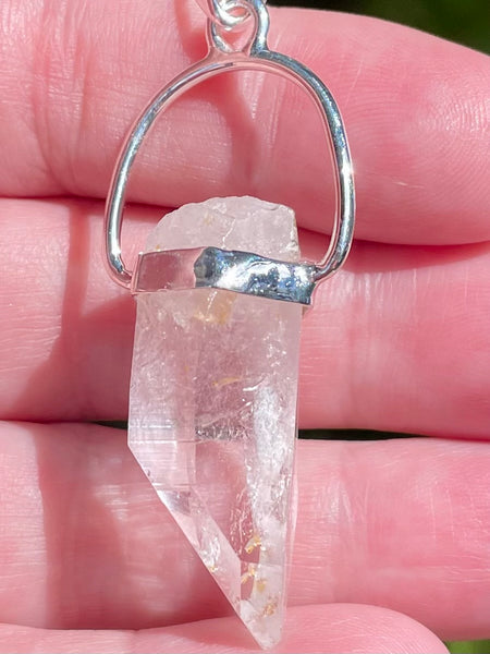 Lemurian Quartz Pendant - Morganna’s Treasures 