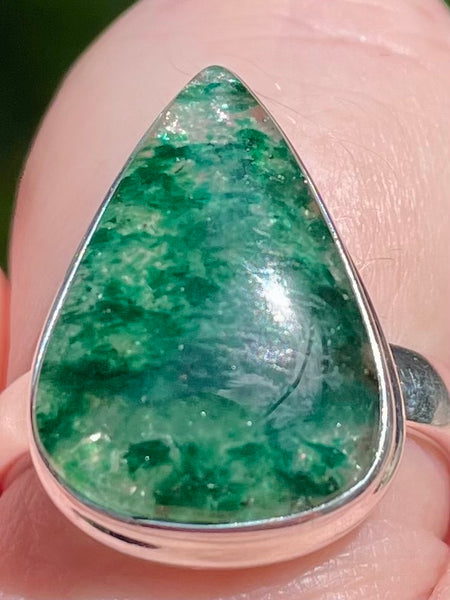 Green Aventurine Ring Size 8.5 - Morganna’s Treasures 