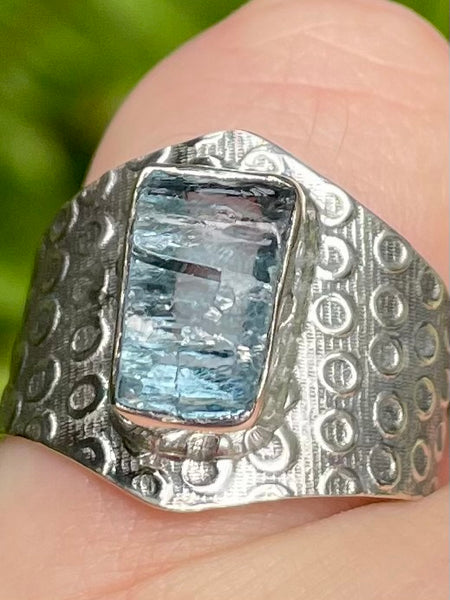 Beautiful Aquamarine Ring Size 8 - Morganna’s Treasures 