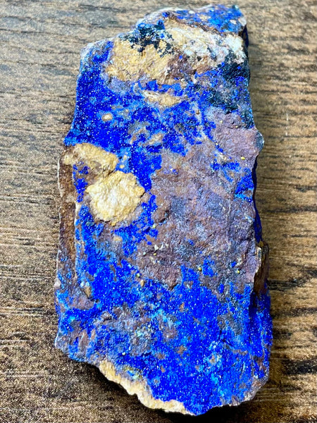 Rough Azurite from Morocco