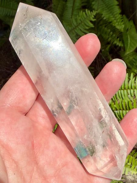 Double-Terminated Clear Quartz Wand - Morganna’s Treasures