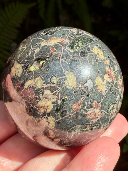 Brecciated Jasper Sphere