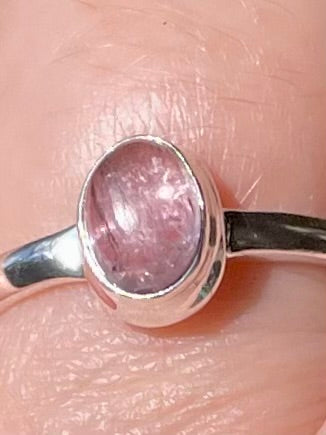 Pink Tourmaline Ring Size 8 - Morganna’s Treasures 