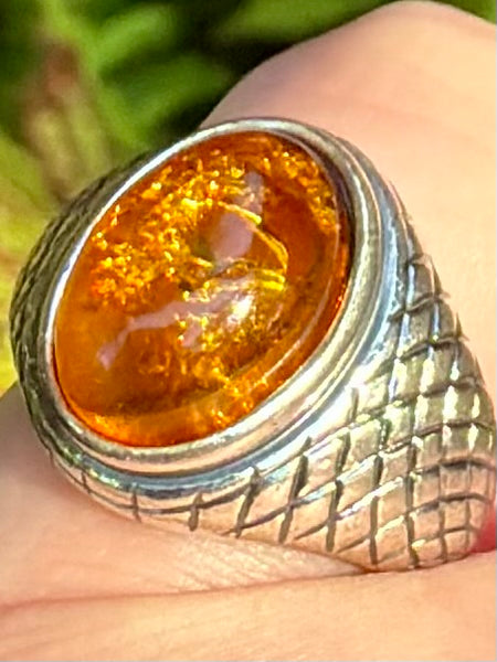 Baltic Amber Ring Size 6.5 - Morganna’s Treasures