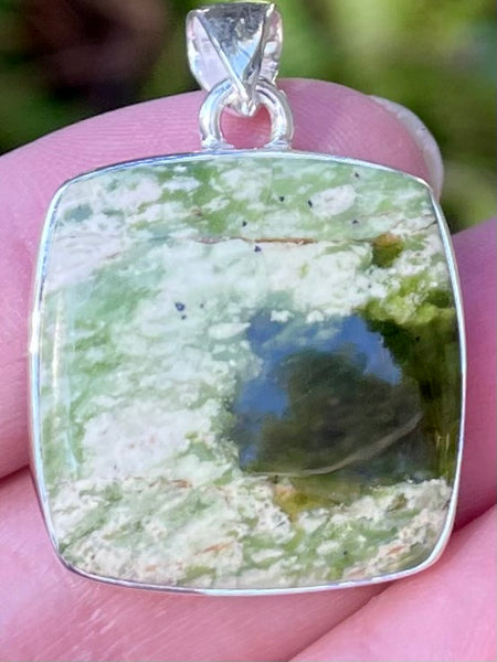 Chrome Chalcedony Pendant - Morganna’s Treasures