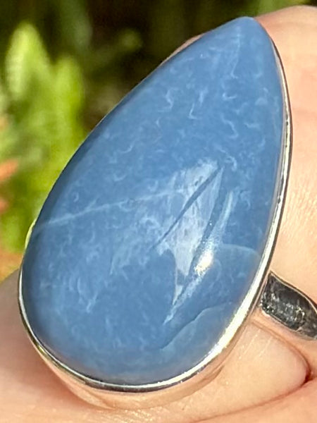 Blue Owyhee Opal Ring Size 6.5 - Morganna’s Treasures