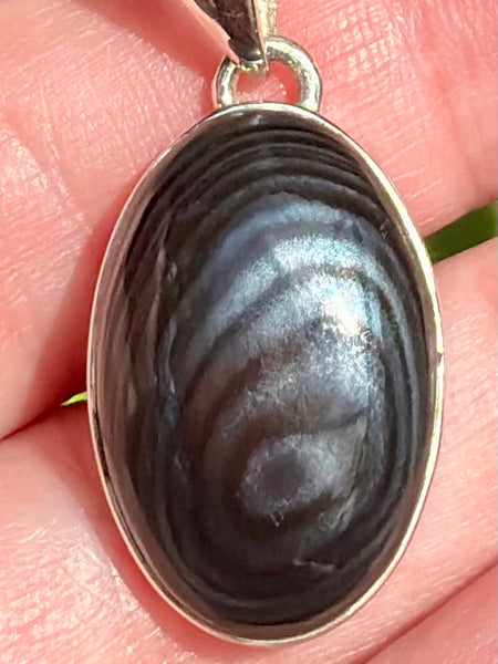Psilomelane Pendant
