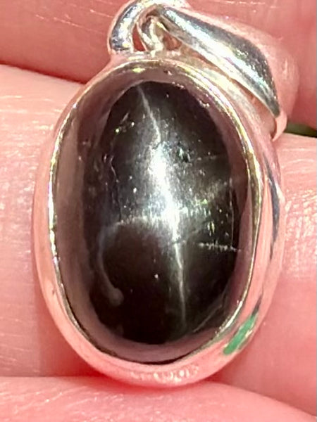 Black Star Diopside Pendant - Morganna’s Treasures