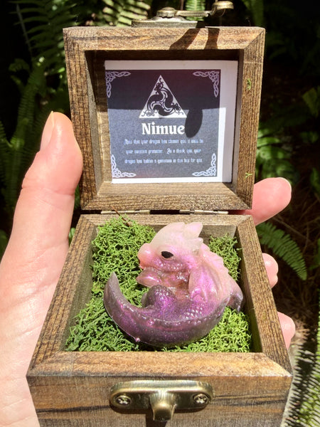 “Nimue” Resin Dragon