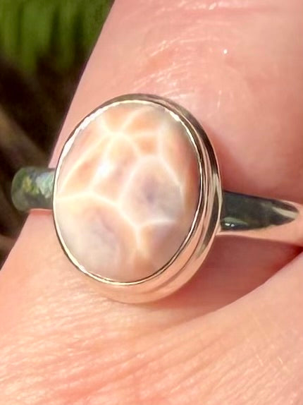 Natrolite Ring Size 8