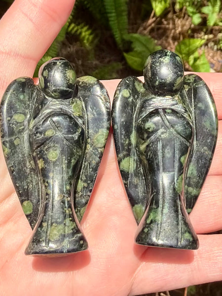 Kambaba Jasper Pocket Angel - Morganna’s Treasures