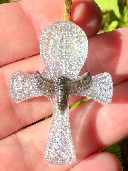 Ankh Resin Pendant