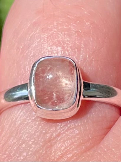 Rose Quartz Ring Size 9 - Morganna’s Treasures 