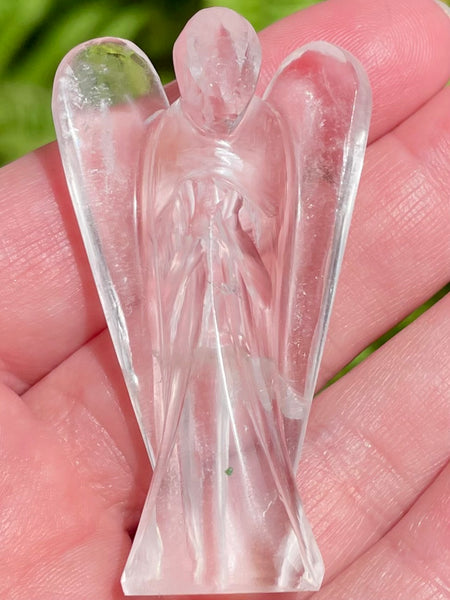 Clear Quartz Pocket Angel - Morganna’s Treasures