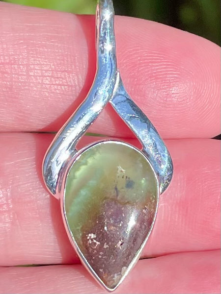 Boulder Chrysoprase Pendant - Morganna’s Treasures