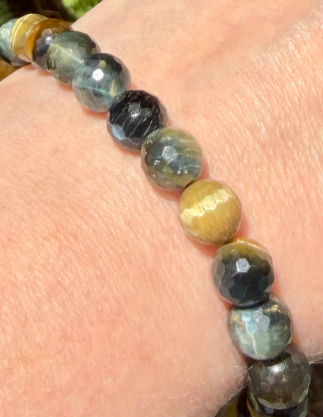 Adjustable Faceted Pietersite Bracelets - Morganna’s Treasures