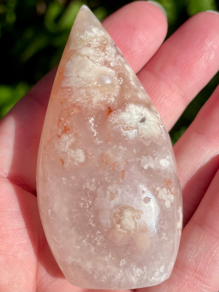 Small Flower Agate Flame - Morganna’s Treasures 