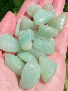 Green Aventurine Tumbled Stones - Morganna’s Treasures 