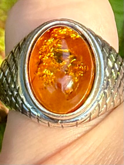 Baltic Amber Ring Size 6.5 - Morganna’s Treasures