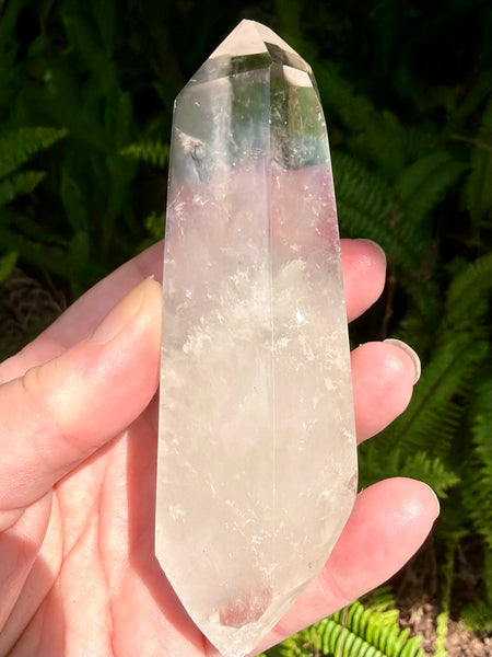 Double-Terminated Clear Quartz Wand - Morganna’s Treasures