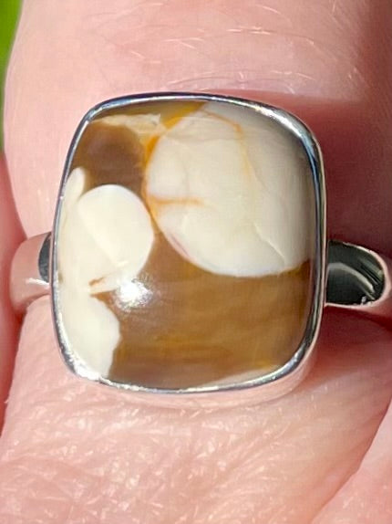 Peanut Wood Jasper Ring Size 7.5