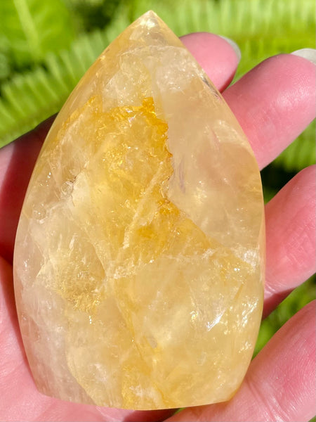 Golden Healer Quartz Flame - Morganna’s Treasures 