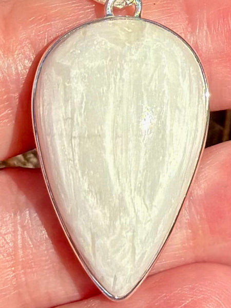 Beautiful Scolecite Pendant - Morganna’s Treasures