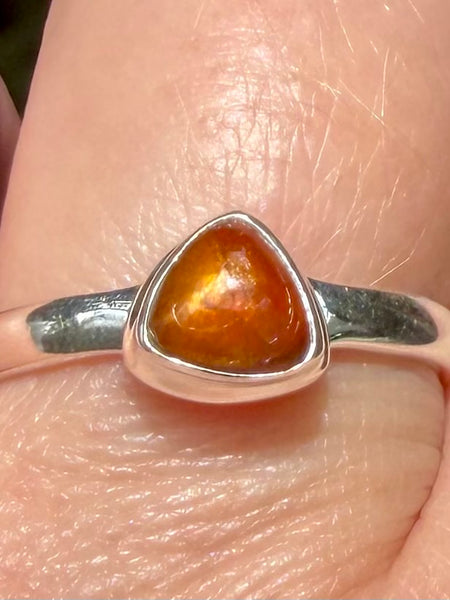 Orange Kyanite Ring Size 9