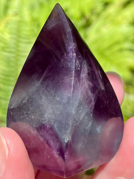 Purple Fluorite Flame - Morganna’s Treasures