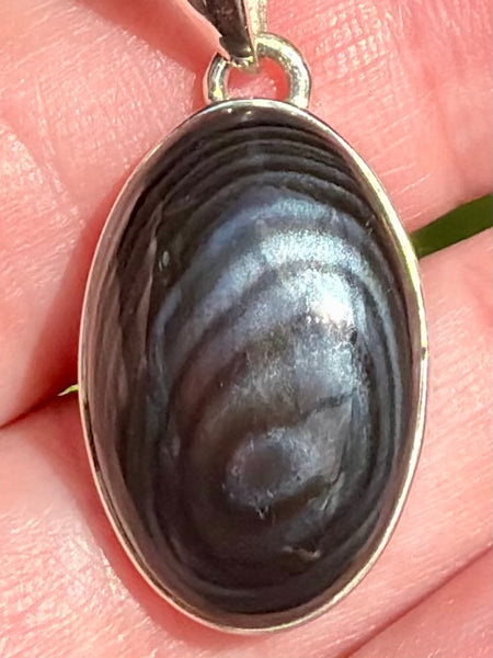 Psilomelane Pendant