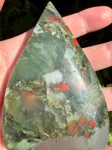 Gorgeous African Bloodstone Flame