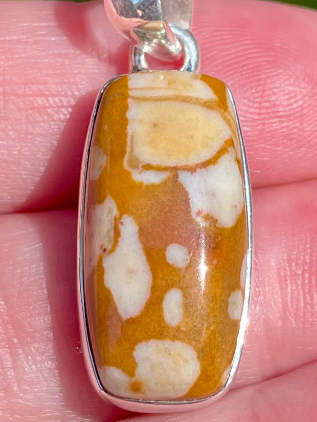 Fawn Jasper Pendant - Morganna’s Treasures 