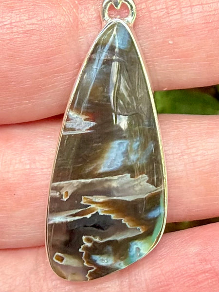 Turkish Tube Agate Pendant