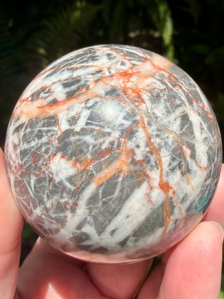 Spider Web Jasper Sphere
