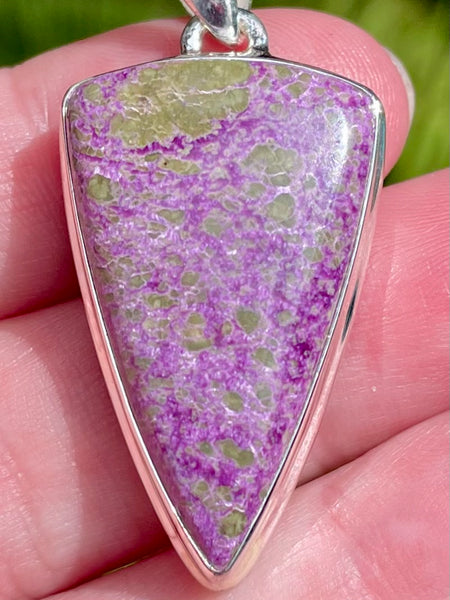 Variscite in Purpurite Pendant - Morganna’s Treasures 