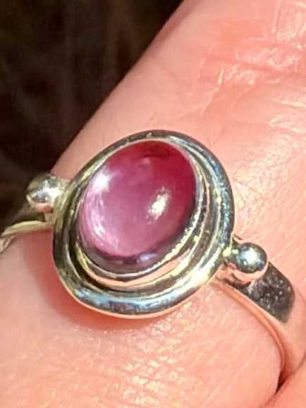 Gorgeous Purple Amethyst Ring Size 6.5 - Morganna’s Treasures