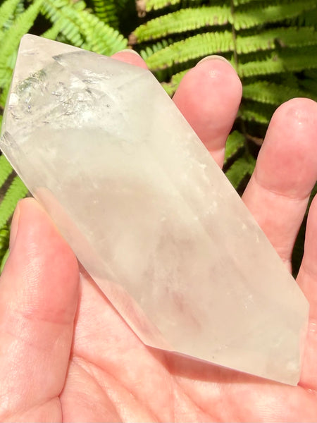 Double-Terminated Clear Quartz Wand - Morganna’s Treasures