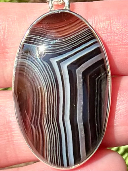 Botswana Agate Pendant