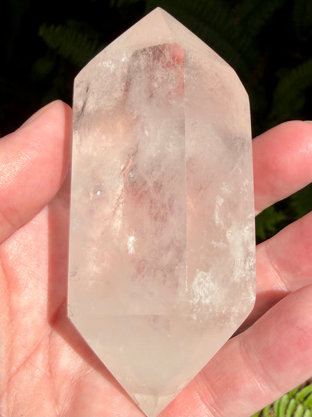 Double-Terminated Clear Quartz Wand - Morganna’s Treasures