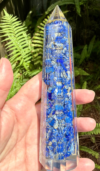 Lapis Lazuli Orgonite Tower - Morganna’s Treasures
