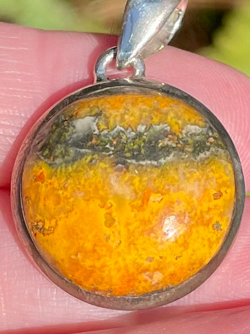 Bumblebee Jasper Pendant - Morganna’s Treasures