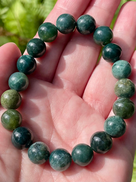 Moss Agate Bracelet - Morganna’s Treasures 