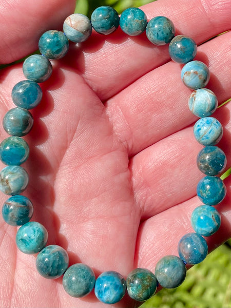 Blue Apatite Bracelet - Morganna’s Treasures