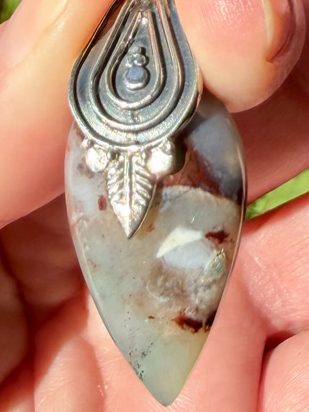 Aqua Chrysoprase Pendant