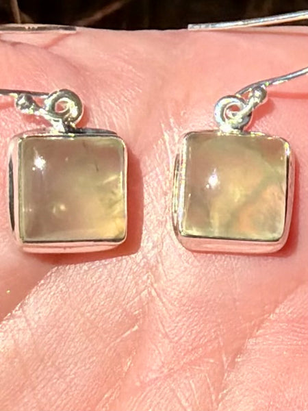 Prehnite Earrings - Morganna’s Treasures